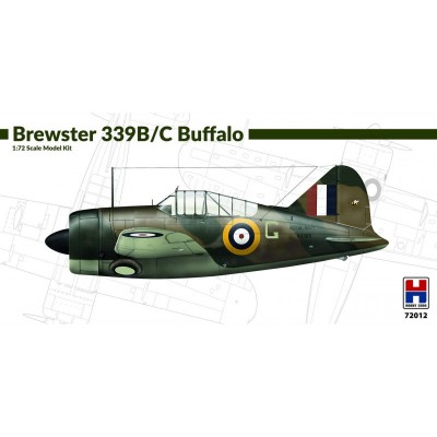 BREWSTER 339B/C BUFFALO - 1/72 SCALE